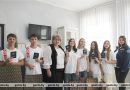 Участники студотряда получили первые трудовые книжки﻿